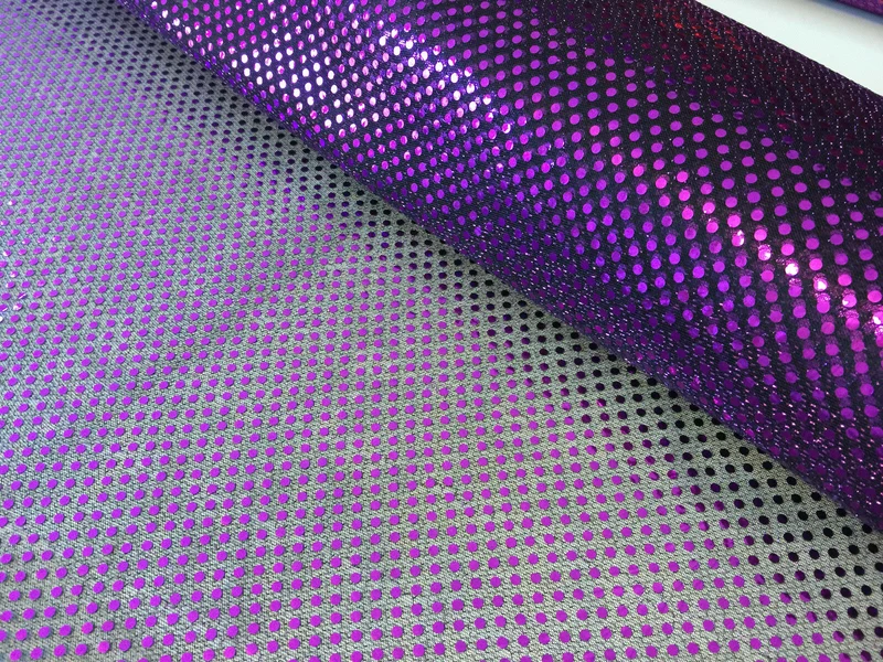 3mm Sequin Fabric, Sparkly Polyester Mesh for Fancy Dress M64
