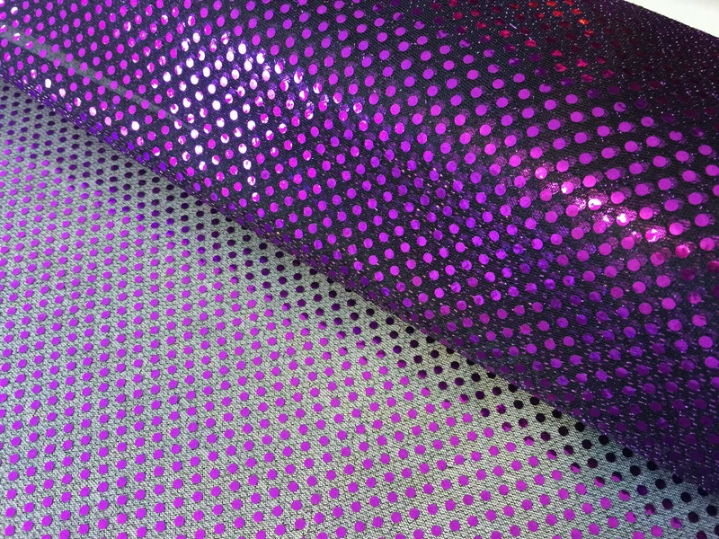 3mm Sequin Fabric, Sparkly Polyester Mesh for Fancy Dress M64