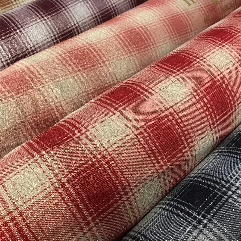 Shimmer Checkered Printed ITY Dress Fabric 58" Wide M729
