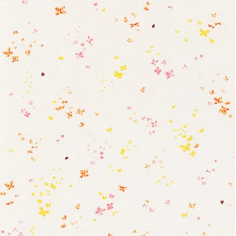 Patchworkstoff - A Little Rain natural 2 - 10 cm