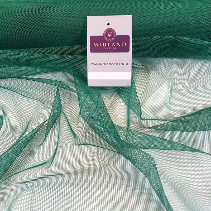 Plain Soft Tulle Dress Net Mesh Bridal Wedding Tutu Fabric 52" wide M506 Mtex