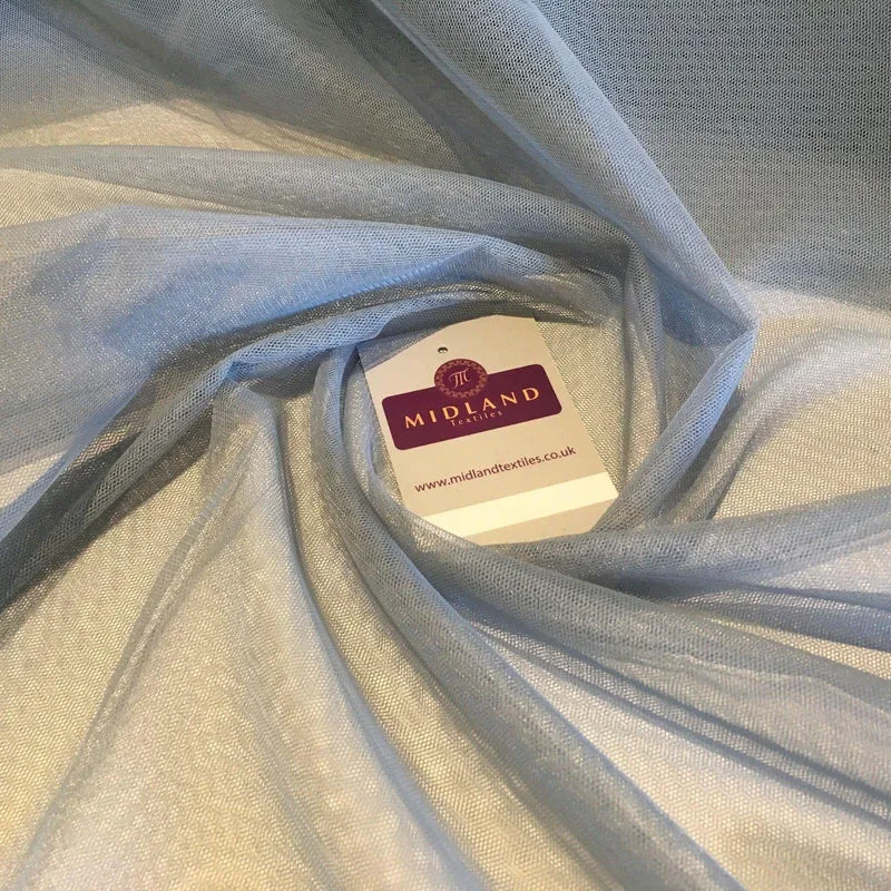 Plain Soft Tulle Dress Net Mesh Bridal Wedding Tutu Fabric 52" wide M506 Mtex