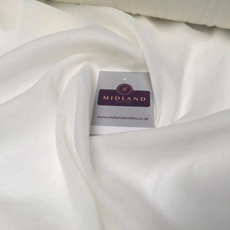 Lightweight soft sheer Poly-voile ideal for curtains and dressmaking 44" M718