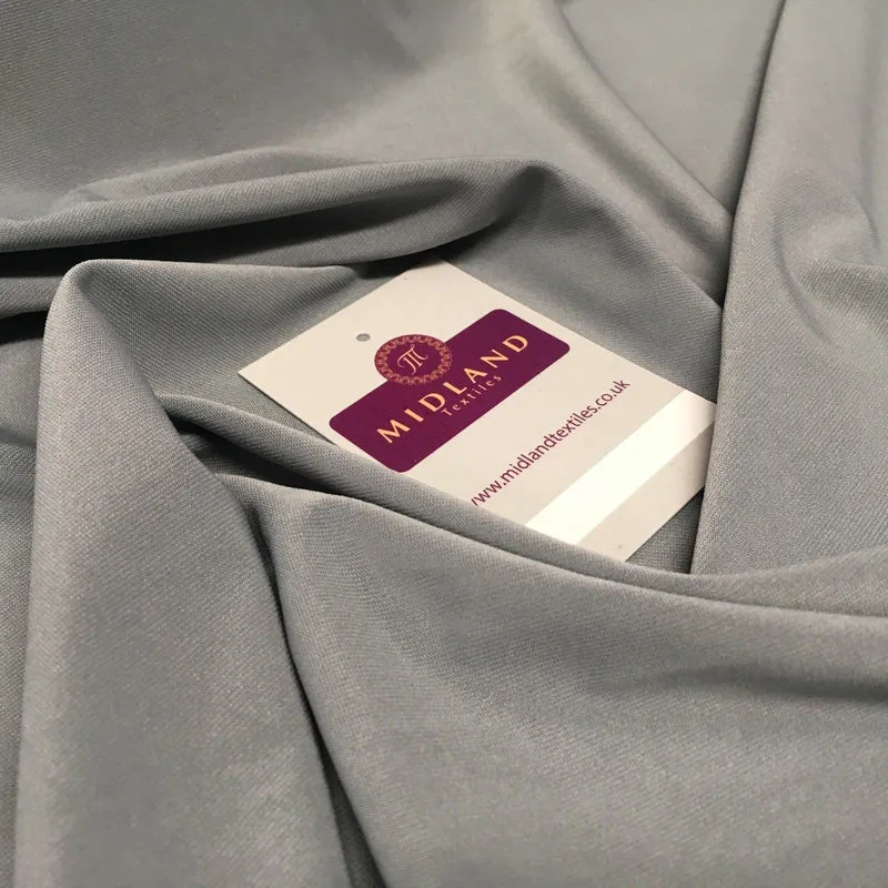 Plain elastane stretch ity jersey dress fabric 58" Wide M719 Mtex