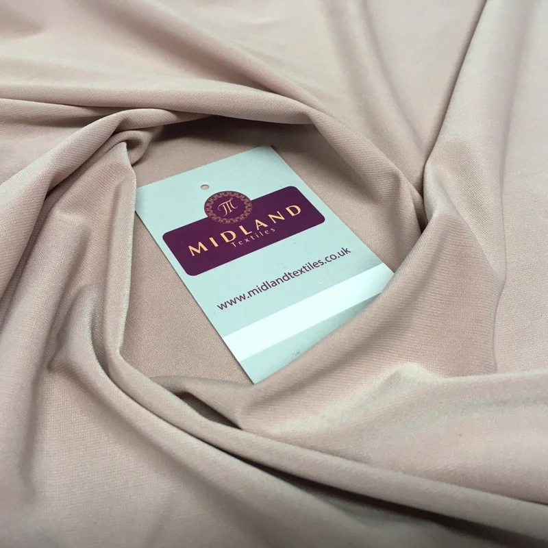 Plain elastane stretch ity jersey dress fabric 58" Wide M719 Mtex