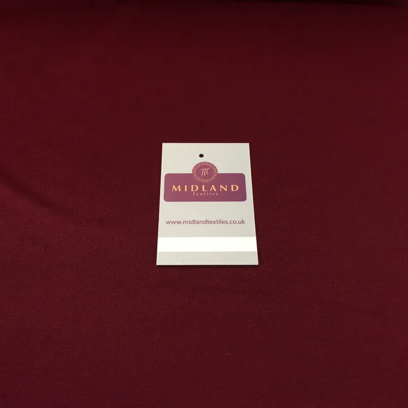 Plain elastane stretch ity jersey dress fabric 58" Wide M719 Mtex