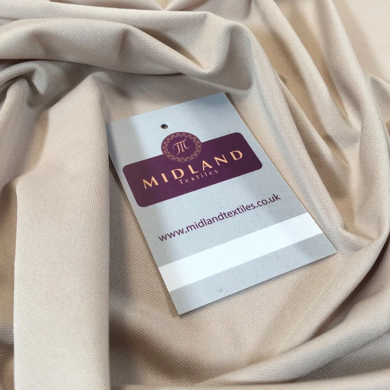 Plain elastane stretch ity jersey dress fabric 58" Wide M719 Mtex