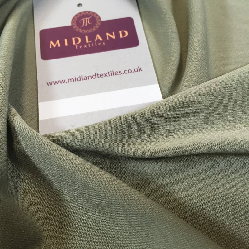 Plain elastane stretch ity jersey dress fabric 58" Wide M719 Mtex