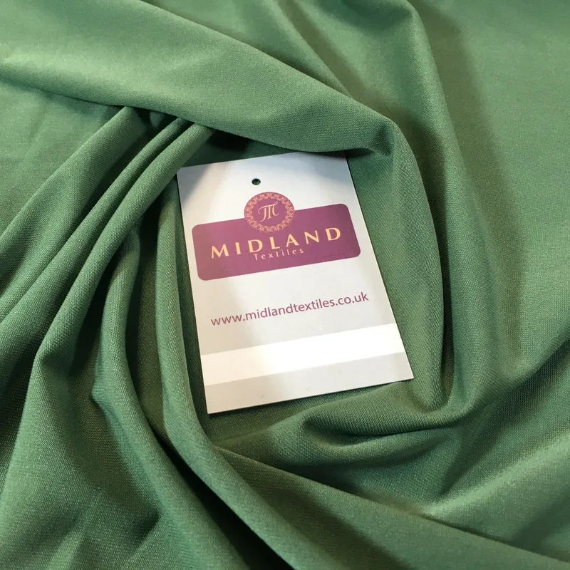 Plain elastane stretch ity jersey dress fabric 58" Wide M719 Mtex