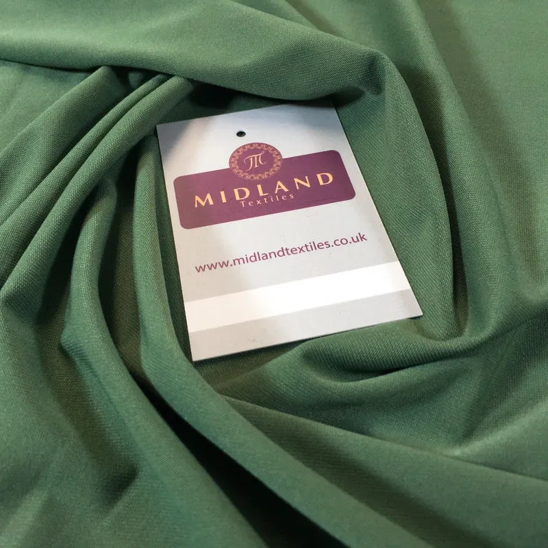 Plain elastane stretch ity jersey dress fabric 58" Wide M719 Mtex