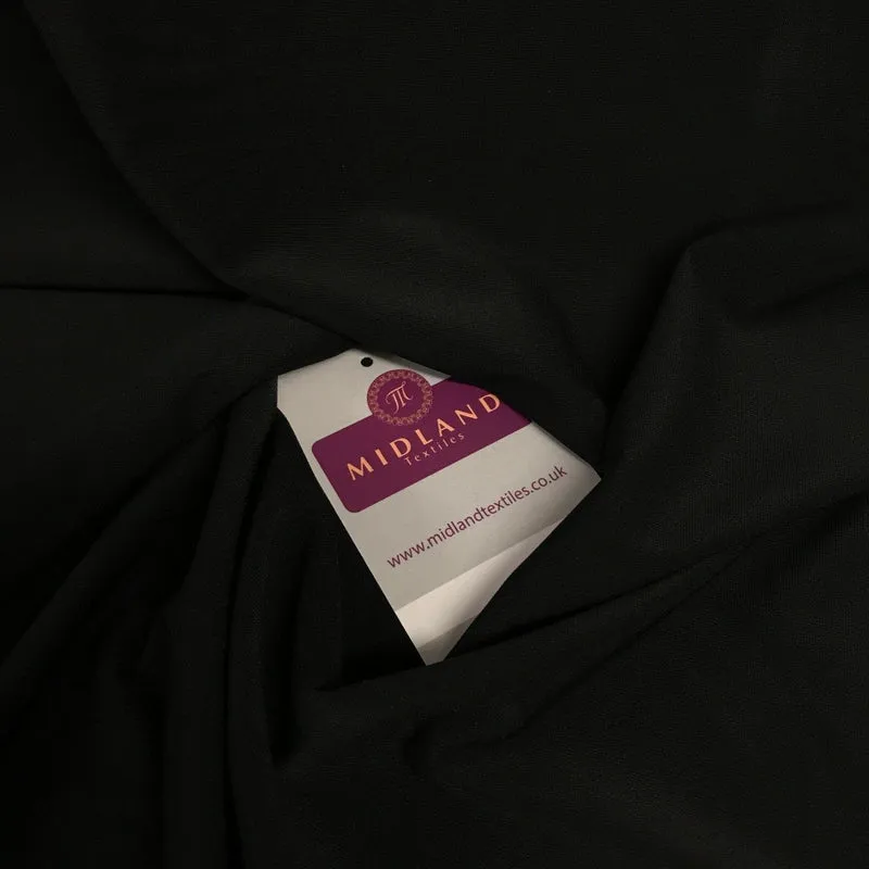 Plain elastane stretch ity jersey dress fabric 58" Wide M719 Mtex