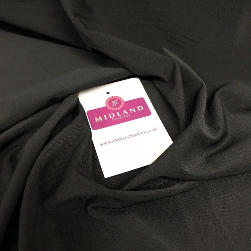 Plain elastane stretch ity jersey dress fabric 58" Wide M719 Mtex