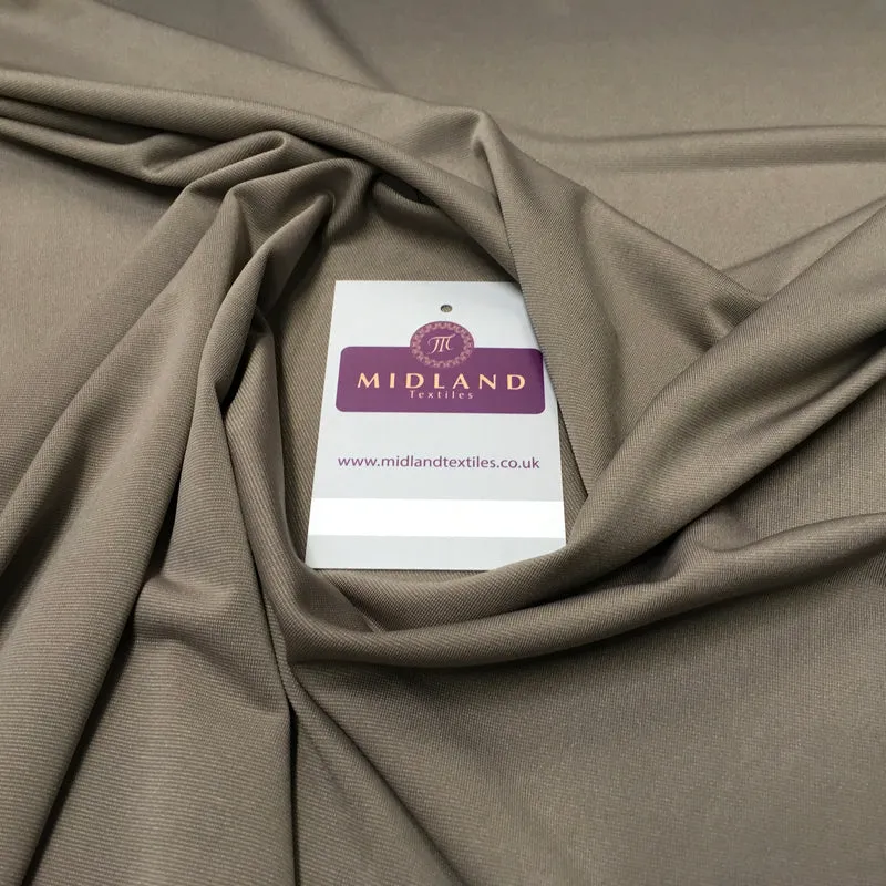 Plain elastane stretch ity jersey dress fabric 58" Wide M719 Mtex