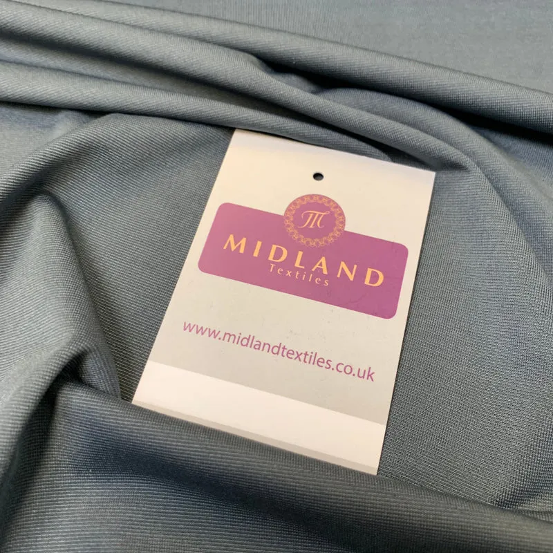 Plain elastane stretch ity jersey dress fabric 58" Wide M719 Mtex
