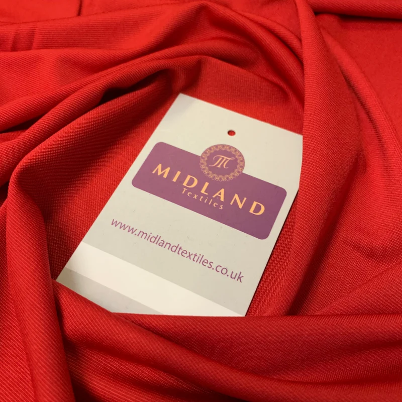 Plain elastane stretch ity jersey dress fabric 58" Wide M719 Mtex
