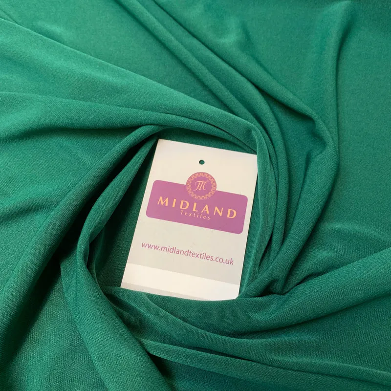 Plain elastane stretch ity jersey dress fabric 58" Wide M719 Mtex