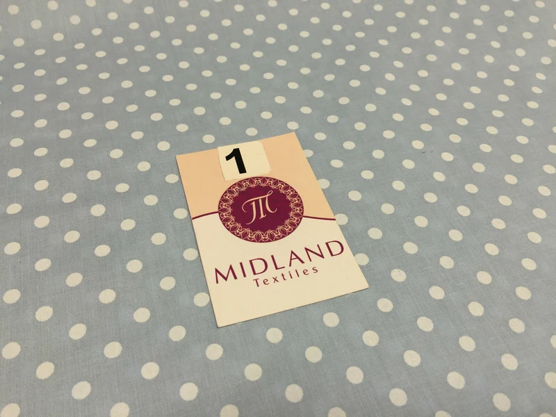 5mm Polka Dot Polycotton Dress Fabric 44" Wide M357 Mtex