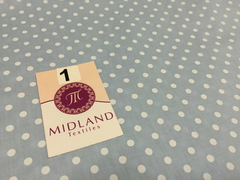 5mm Polka Dot Polycotton Dress Fabric 44" Wide M357 Mtex