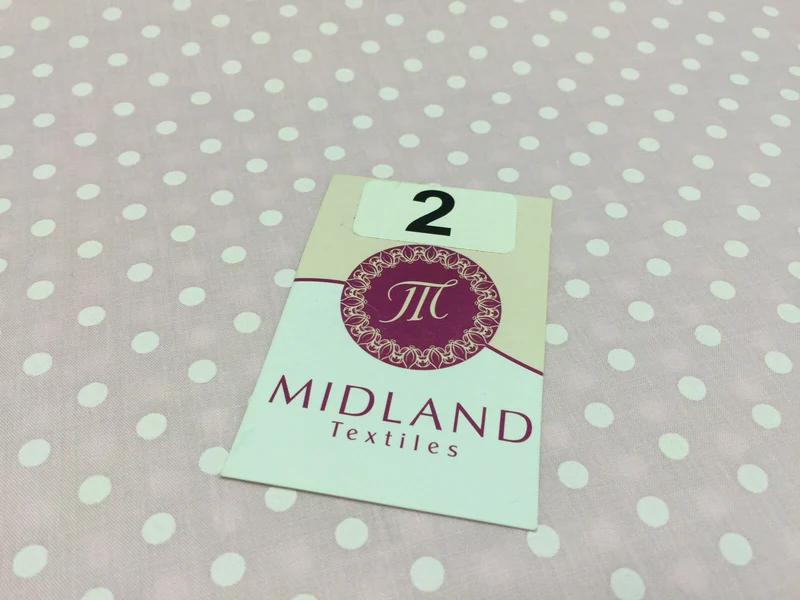 5mm Polka Dot Polycotton Dress Fabric 44" Wide M357 Mtex
