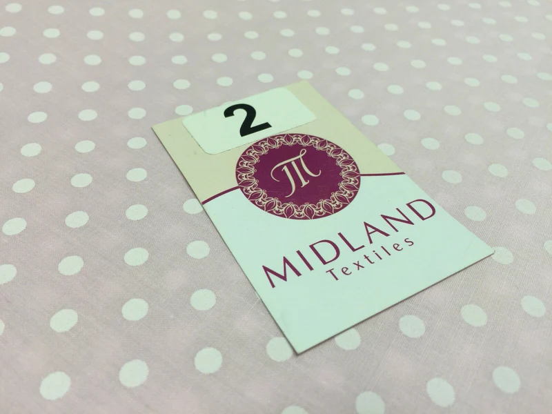 5mm Polka Dot Polycotton Dress Fabric 44" Wide M357 Mtex
