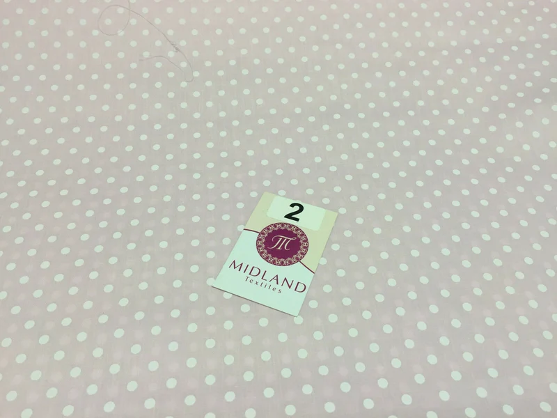 5mm Polka Dot Polycotton Dress Fabric 44" Wide M357 Mtex