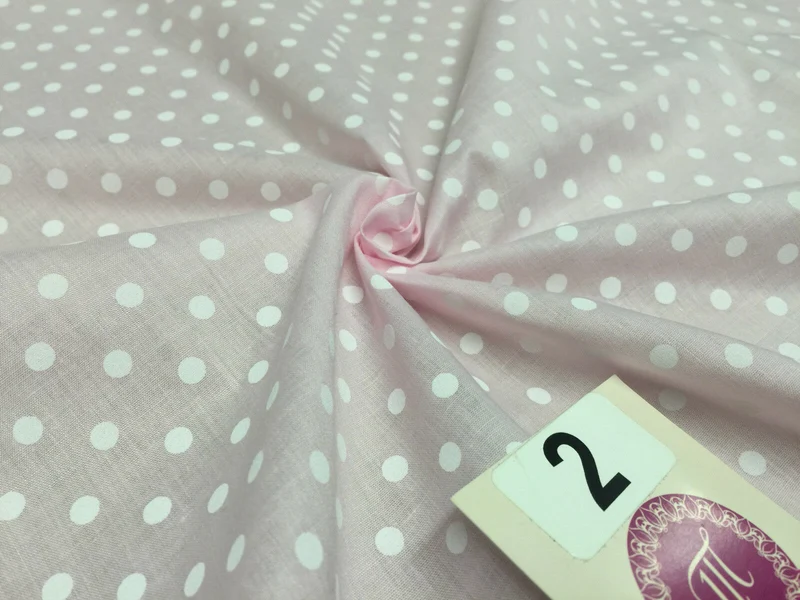 5mm Polka Dot Polycotton Dress Fabric 44" Wide M357 Mtex