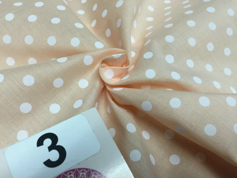 5mm Polka Dot Polycotton Dress Fabric 44" Wide M357 Mtex