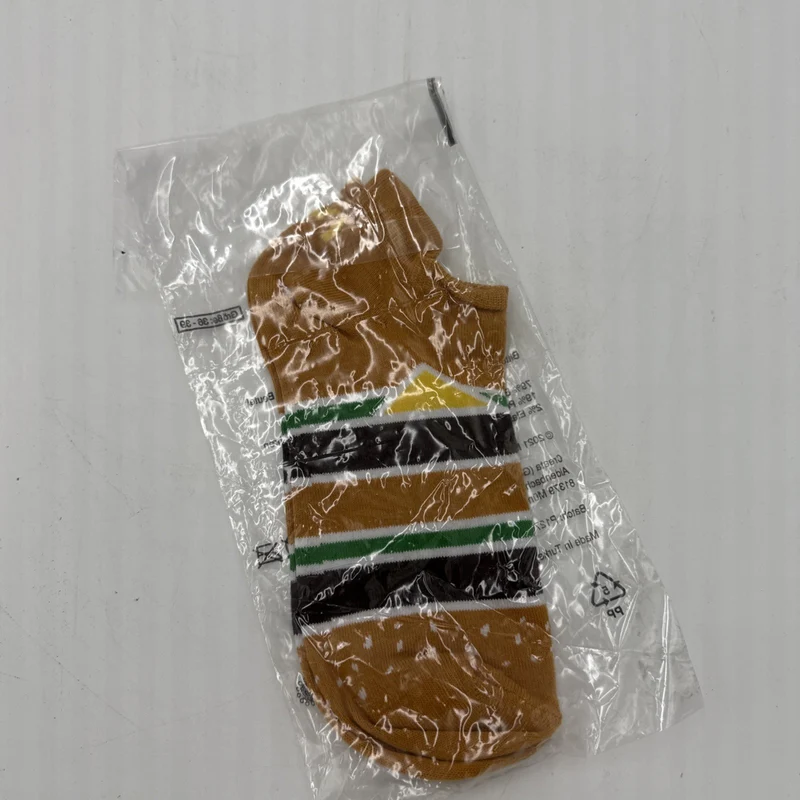 1 Paar McDonalds Sneaker Socken Ostern 2021 Gr. 36-39NEU OVP Big Mac Burger