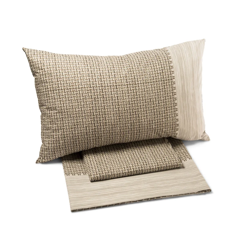 Completo Lenzuola intrecci Cosmopolitan in Cotone