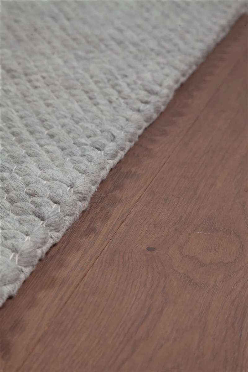 Tappeto Moderno Naive Grigio