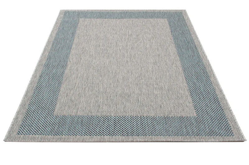 Tappeto Outdoor Flatweave Blu