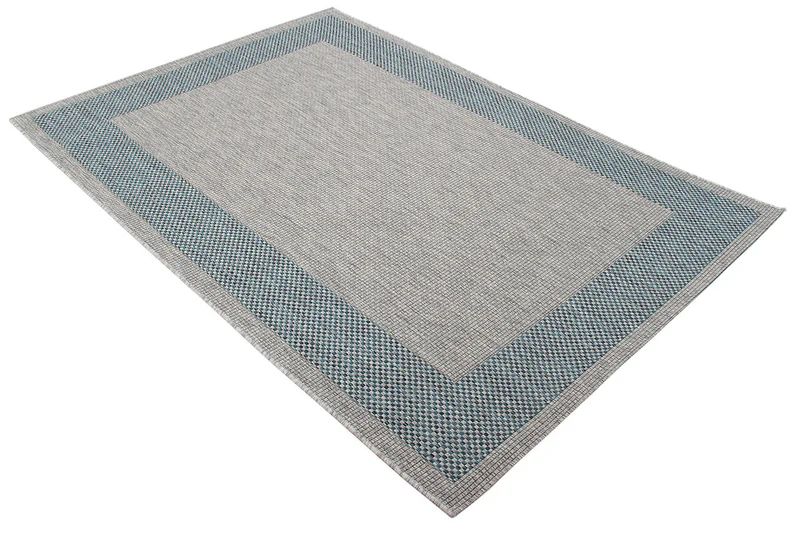 Tappeto Outdoor Flatweave Blu