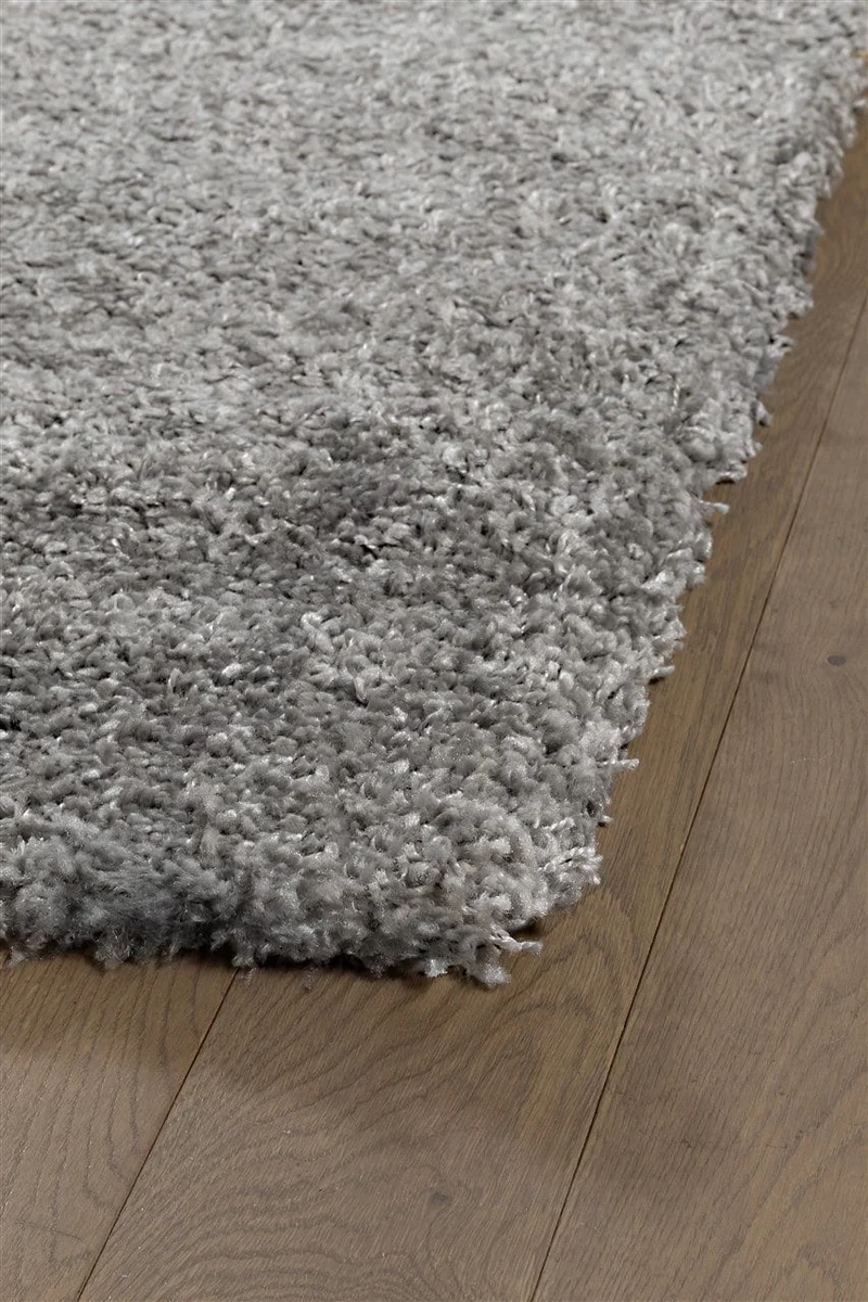 Tappeto Moderno Shaggy Oscar Grigio