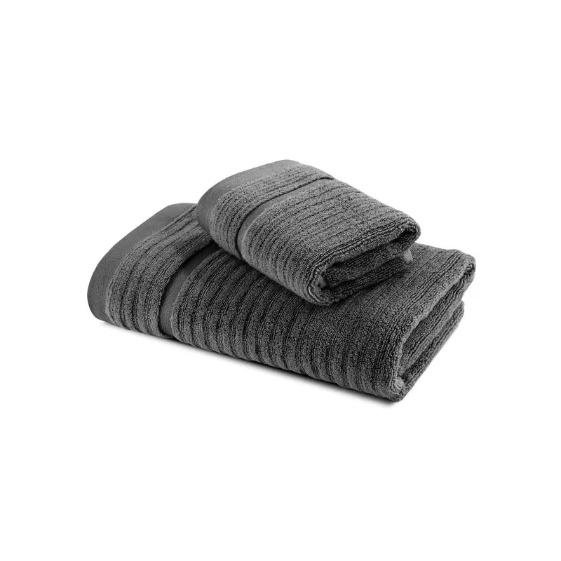 Asciugamano con Ospite stripe in Cotone 470 gr/mq