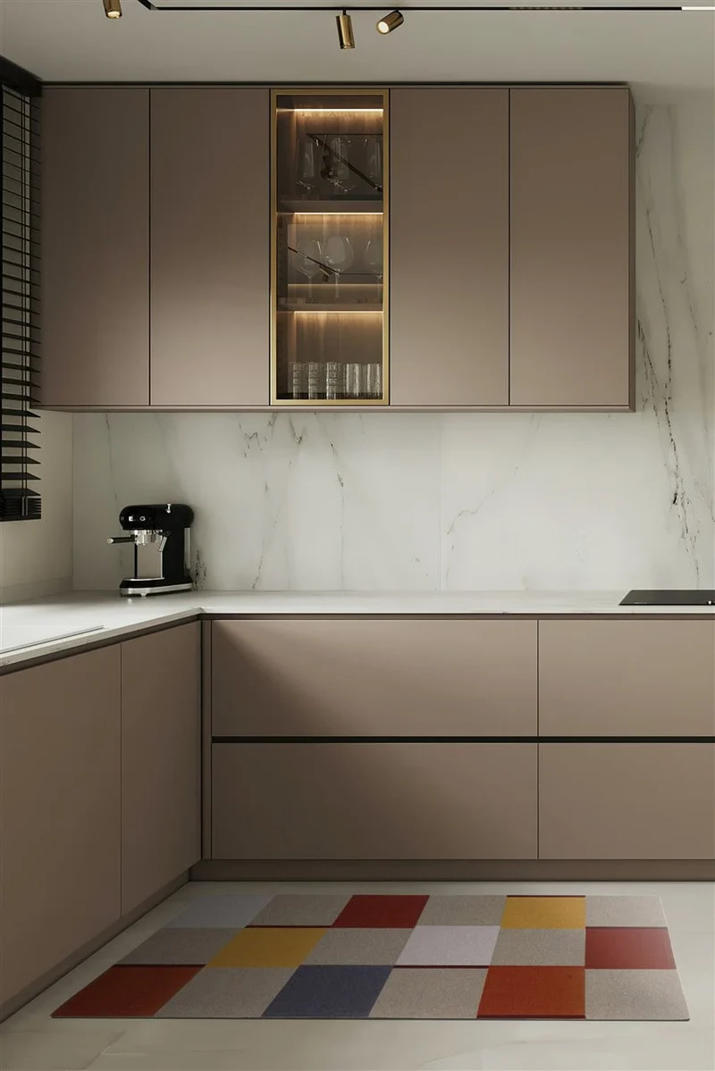 Tappeto Moderno Jaques Beige