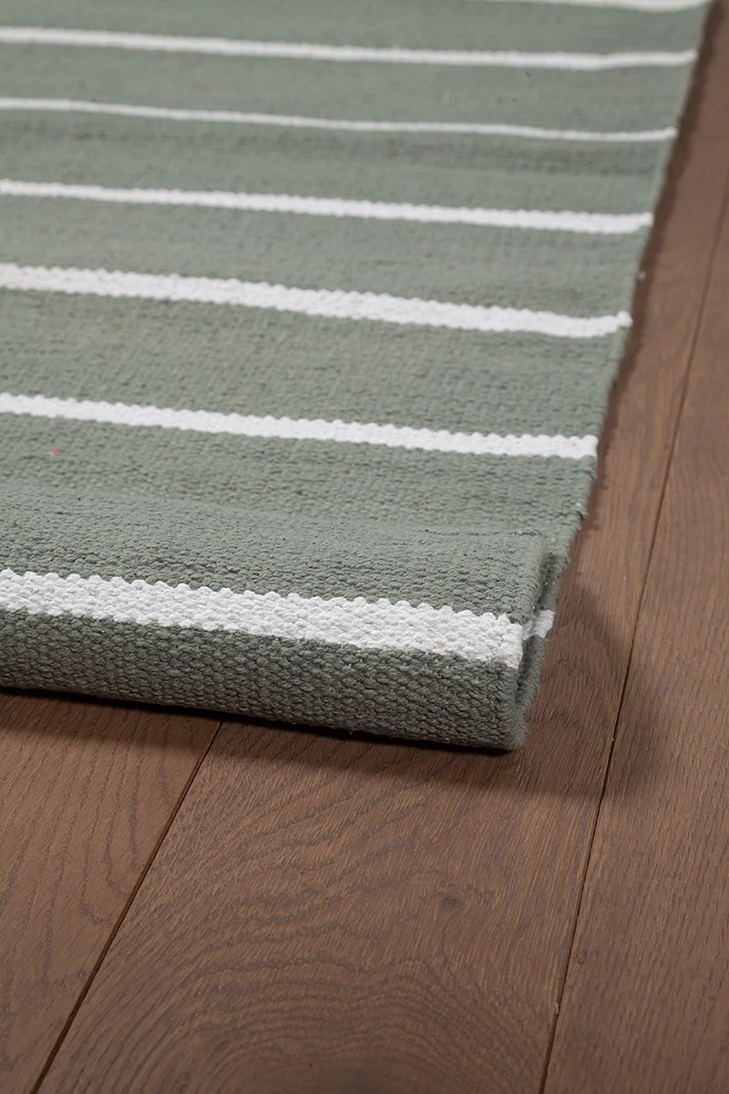Tappeto Moderno Cotton Looms Verde