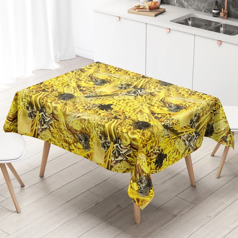 Wachstuch Tischdecke V340 Nudeln Pasta eckig rund oval