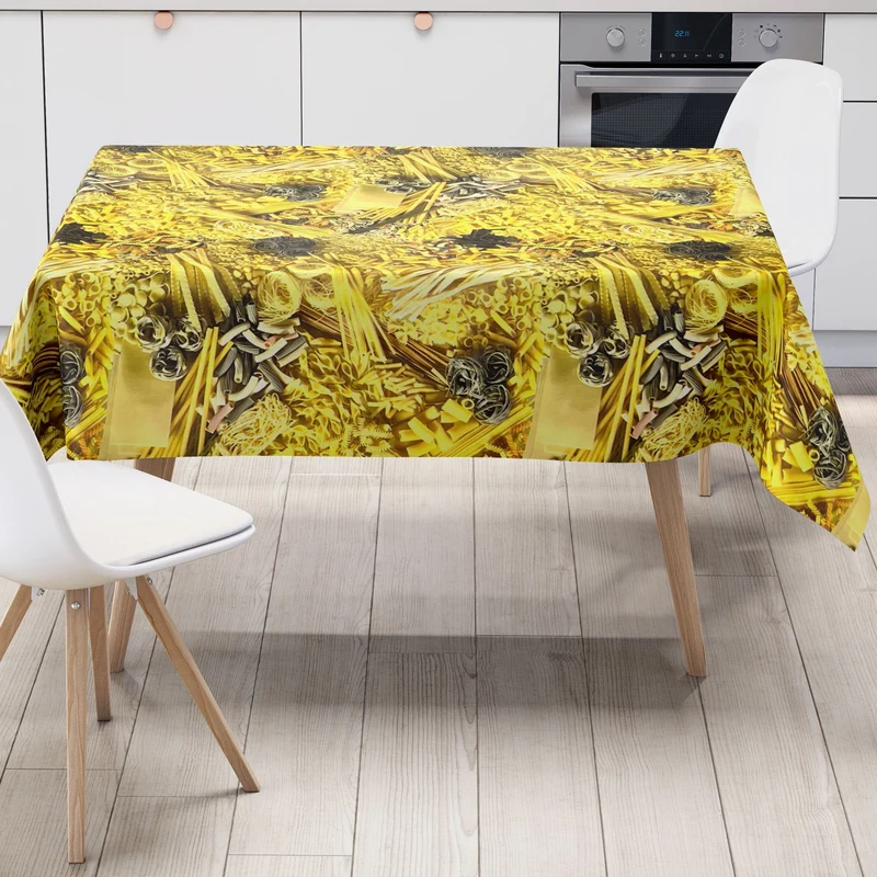 Wachstuch Tischdecke V340 Nudeln Pasta eckig rund oval