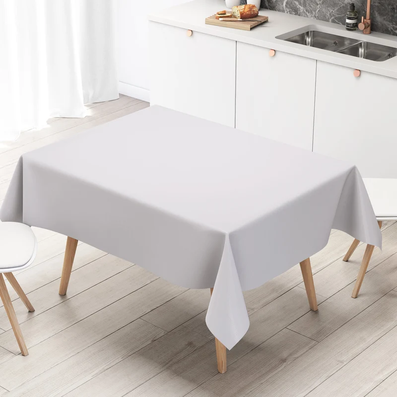 Wachstuch Tischdecke uni 0 weiß weiss einfarbig unifarben eckig rund oval