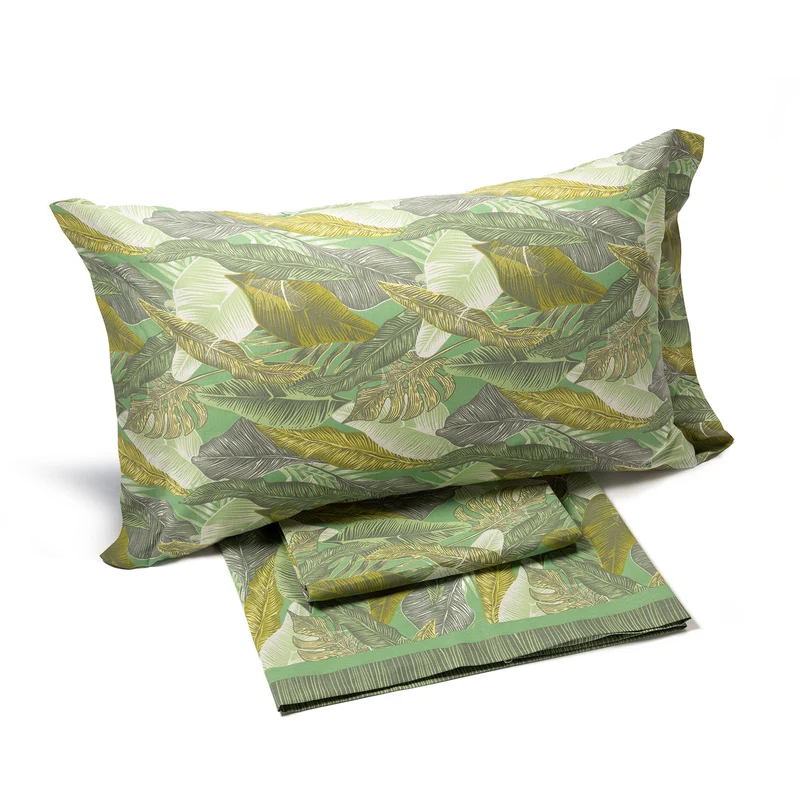 Completo Lenzuola fashiongreen in Cotone