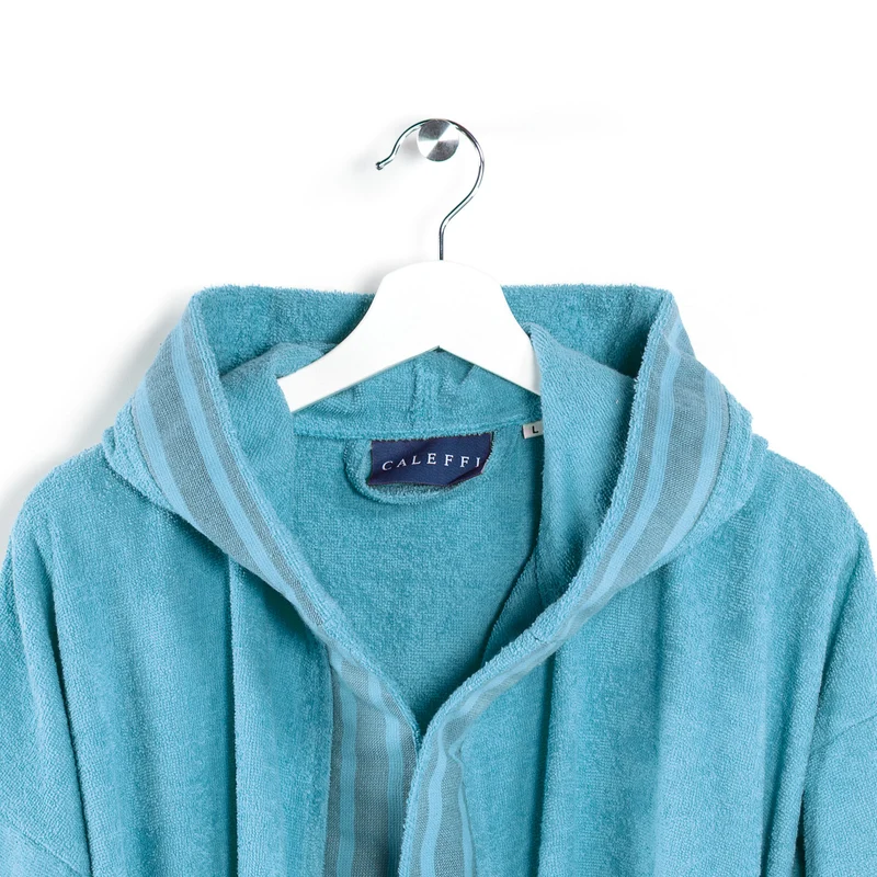 Accappatoio con Cappuccio golf in Cotone 260 gr/mq