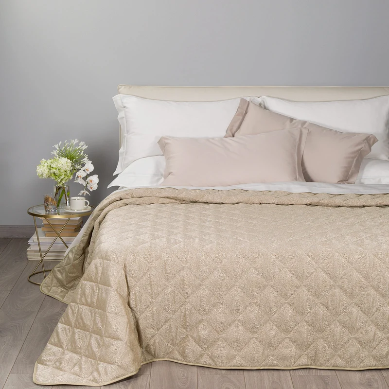 Copriletto Primaverile samoa in Raso Jacquard 80 gr/mq